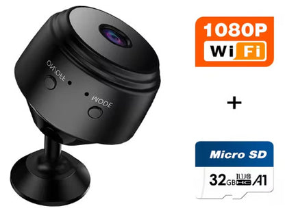 Mini HD WiFi camera discreet and effective surveillance 📹