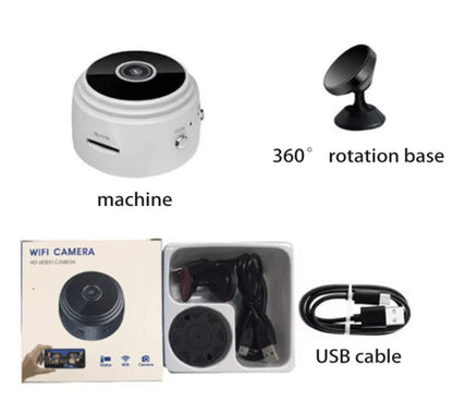 Mini HD WiFi camera discreet and effective surveillance 📹