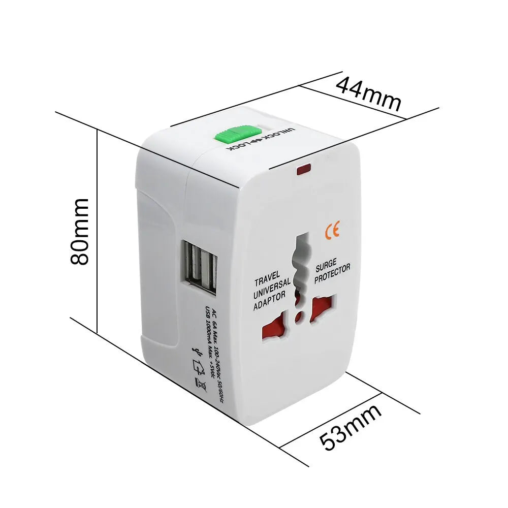 Adaptateur compact pour le tourisme