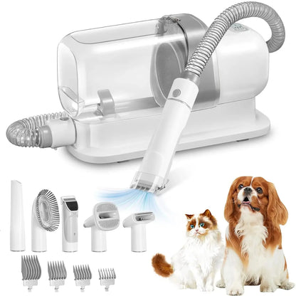 Aspirateur vide-poils d'animaux avec réservoir grande capacité