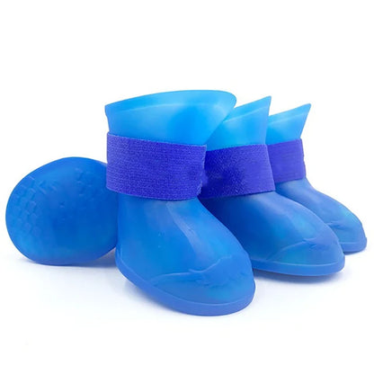 bottines antidérapantes pour grands chiens, protection pluie