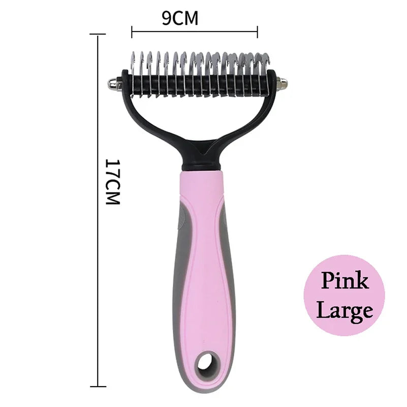 Brosse pour chien et chat avec un confort optimal