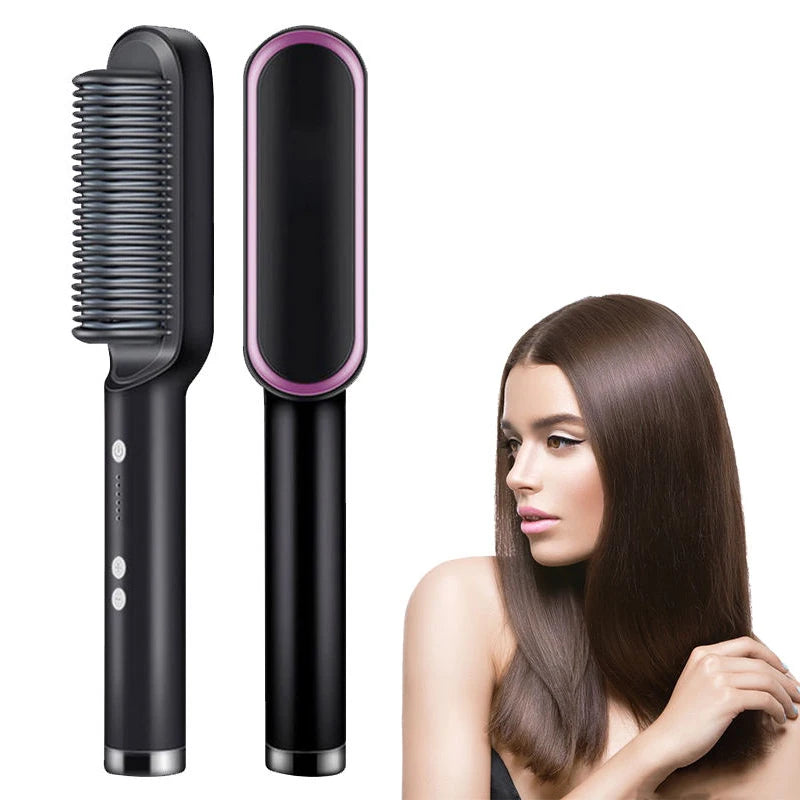 Brosse lissante en céramique professionnelle