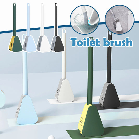 brosse de toilette murale en silicone