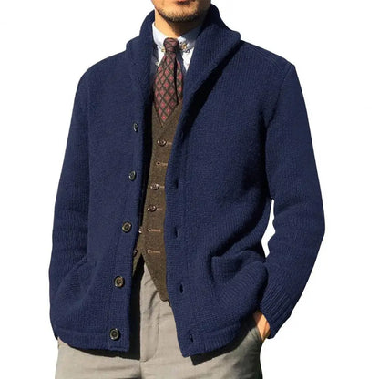 Cardigan casual epais et confortable pour homme