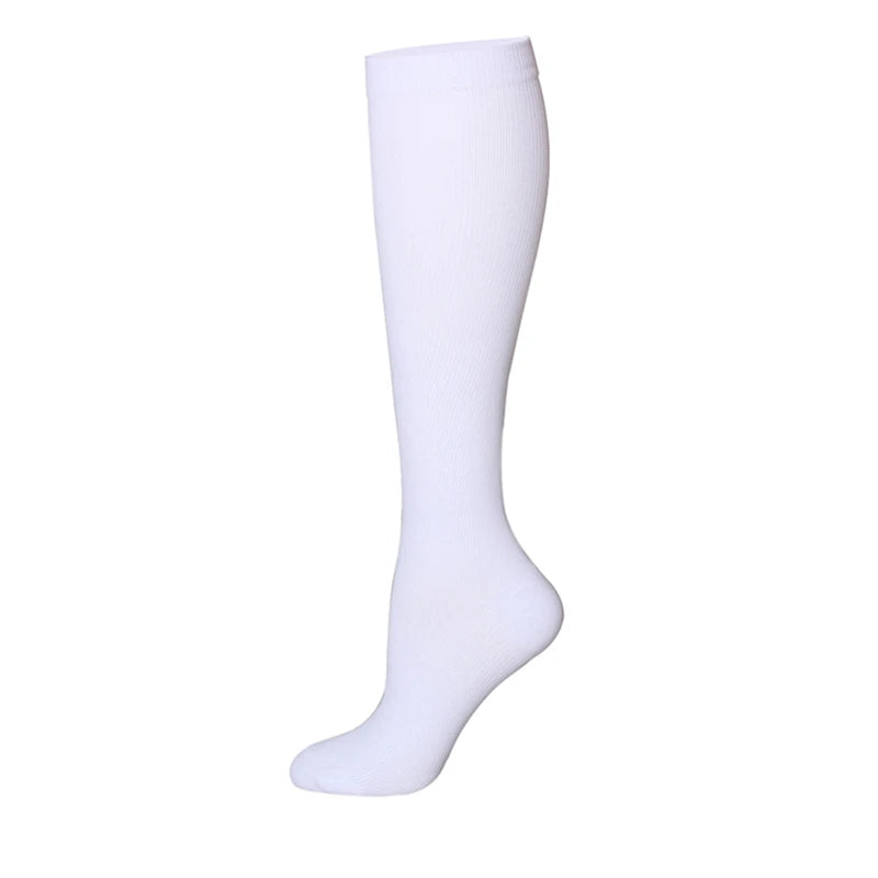 chaussettes de compression respirantes pour cyclisme et sport