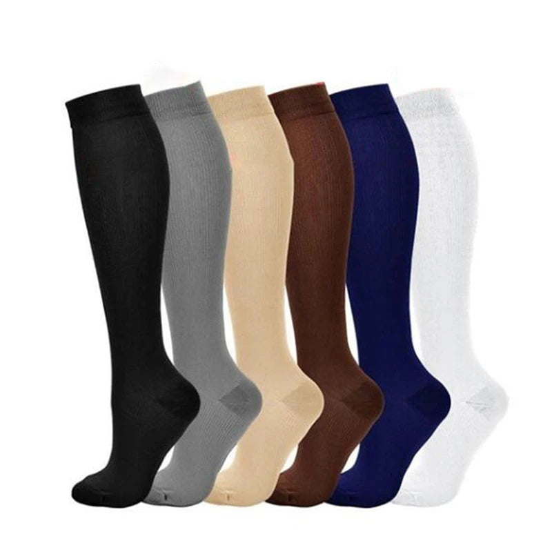 chaussettes de compression pour sport respirantes et séchage rapide