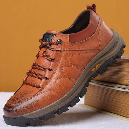 Chaussures confortables en cuir pour homme