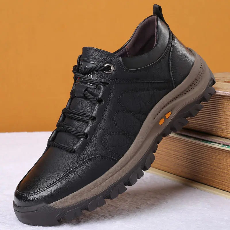 Chaussures en cuir pour homme noir