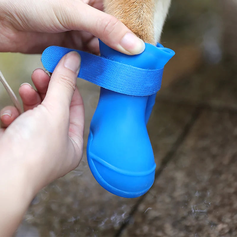 chaussures de pluie pour chiens et chats, résistantes et confortables