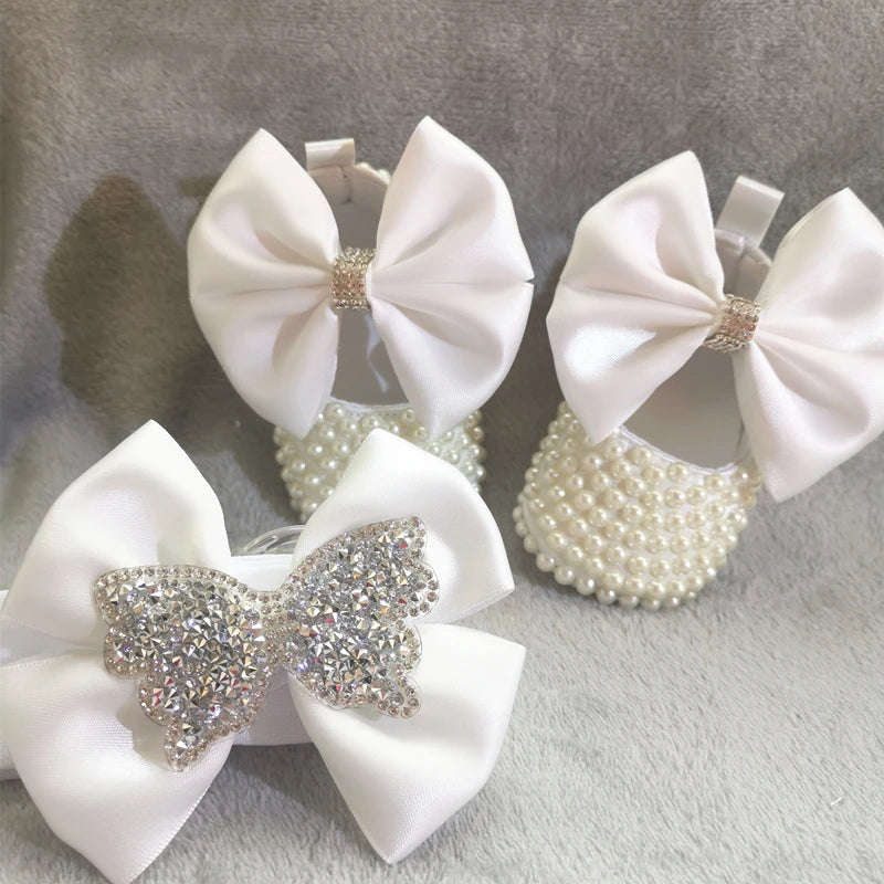 Chaussures pour bébé avec strass personnalisables