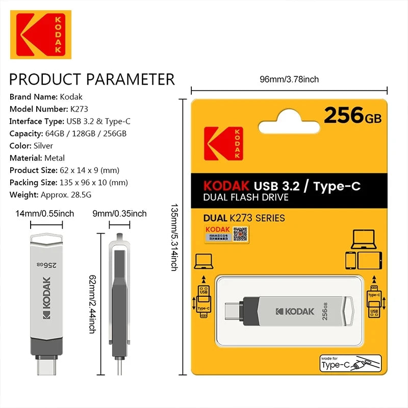 Clé USB compatible OTG Android et PC