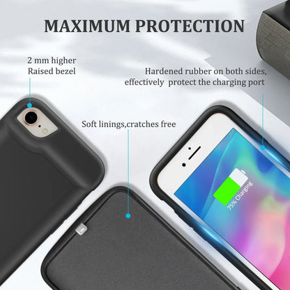 Coque batterie durable et pratique pour iPhone