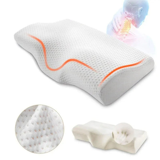  Coussin orthopédique à mémoire de forme pour soutien cervical