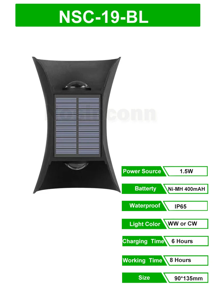 Éclairage solaire facile à installer