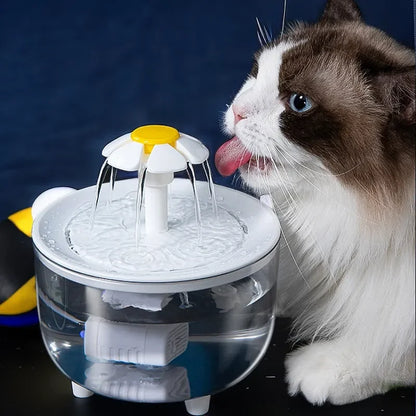 Fontaine à eau automatique pour chat