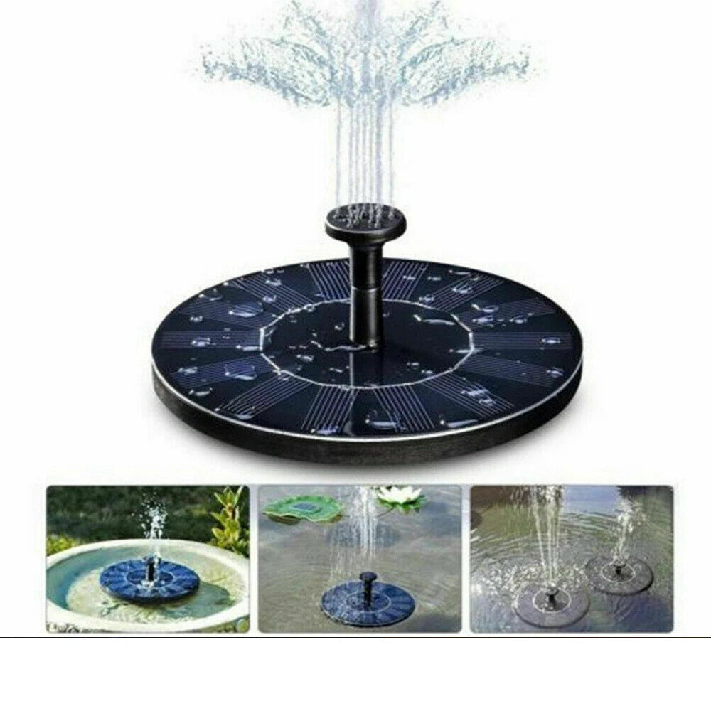 Fontaine solaire flottante pour bassin