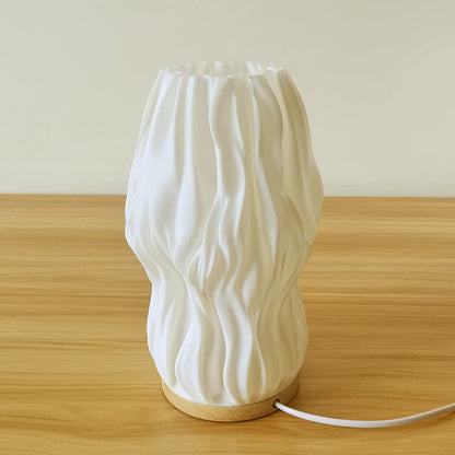 Lampe plissée élégante pour décoration