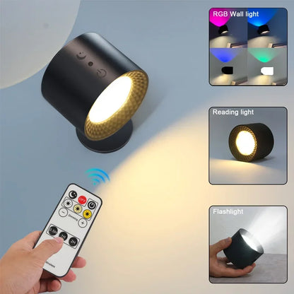 lampe LED tactile murale design moderne