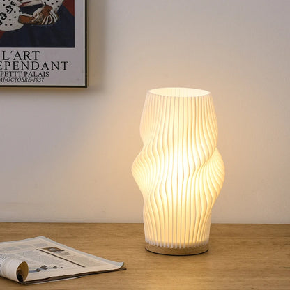 Lampe moderne à LED plissée