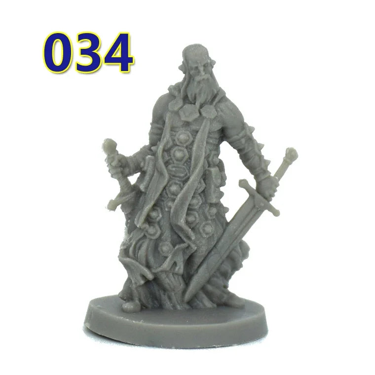  figurine guerrier nain massive darkness pour jeux de plateau