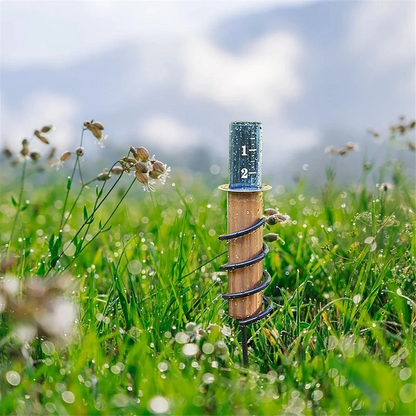 Outil de mesure de la pluie pour jardin et pelouse