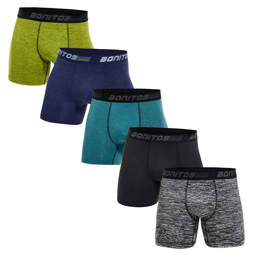 pack de boxers pour homme en polyester et spandex