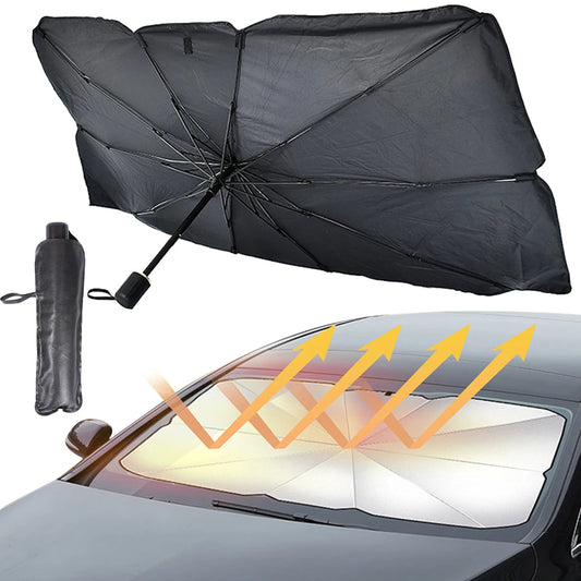 Parasol pliable pour protection voiture