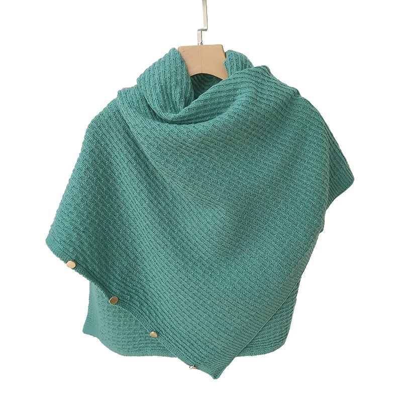 Poncho elegant pour les journees automnales