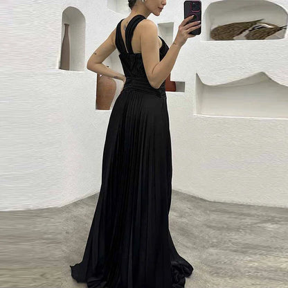 robe à silhouette ajustée avec fente