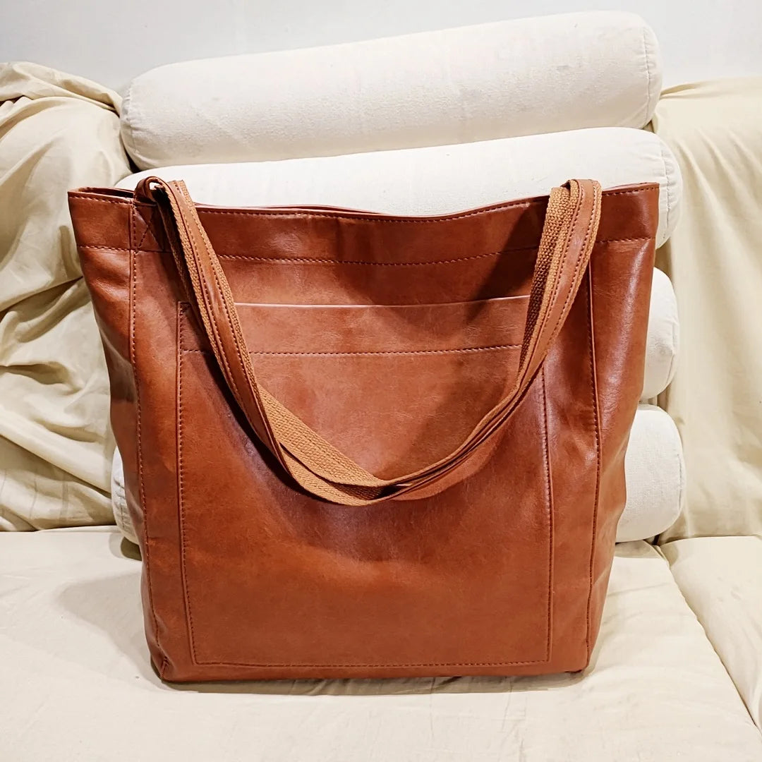 Sac pour femme en cuir souple et pratique