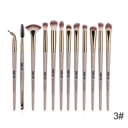 Set de pinceaux portable pour maquillage