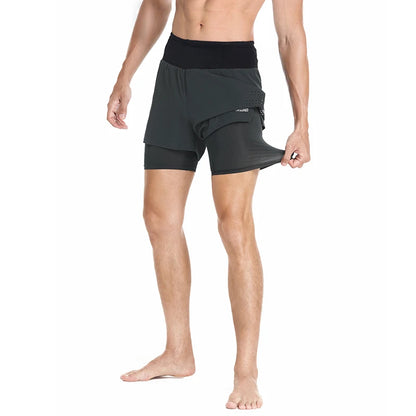 Shorts de course avec elements reflechissants