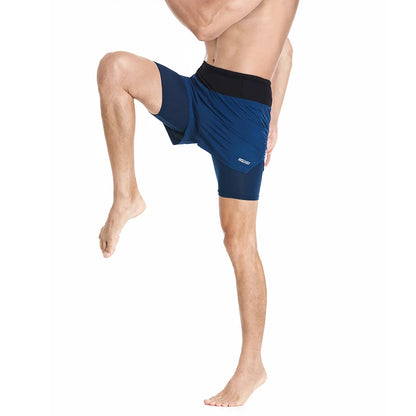 Shorts de yoga pour hommes respirants