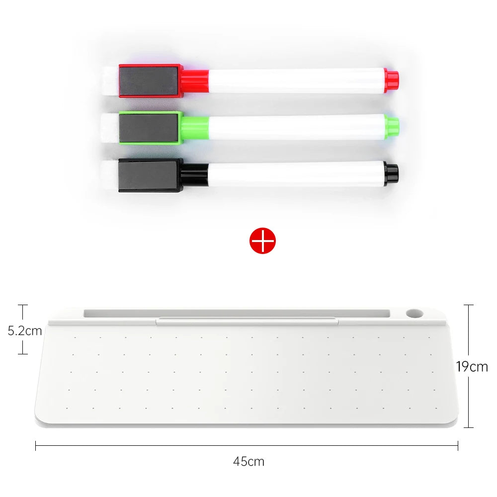 Tableau blanc réutilisable et écologique pour bureau