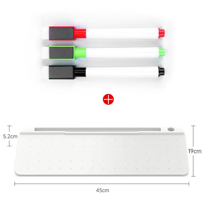 Tableau blanc réutilisable et écologique pour bureau