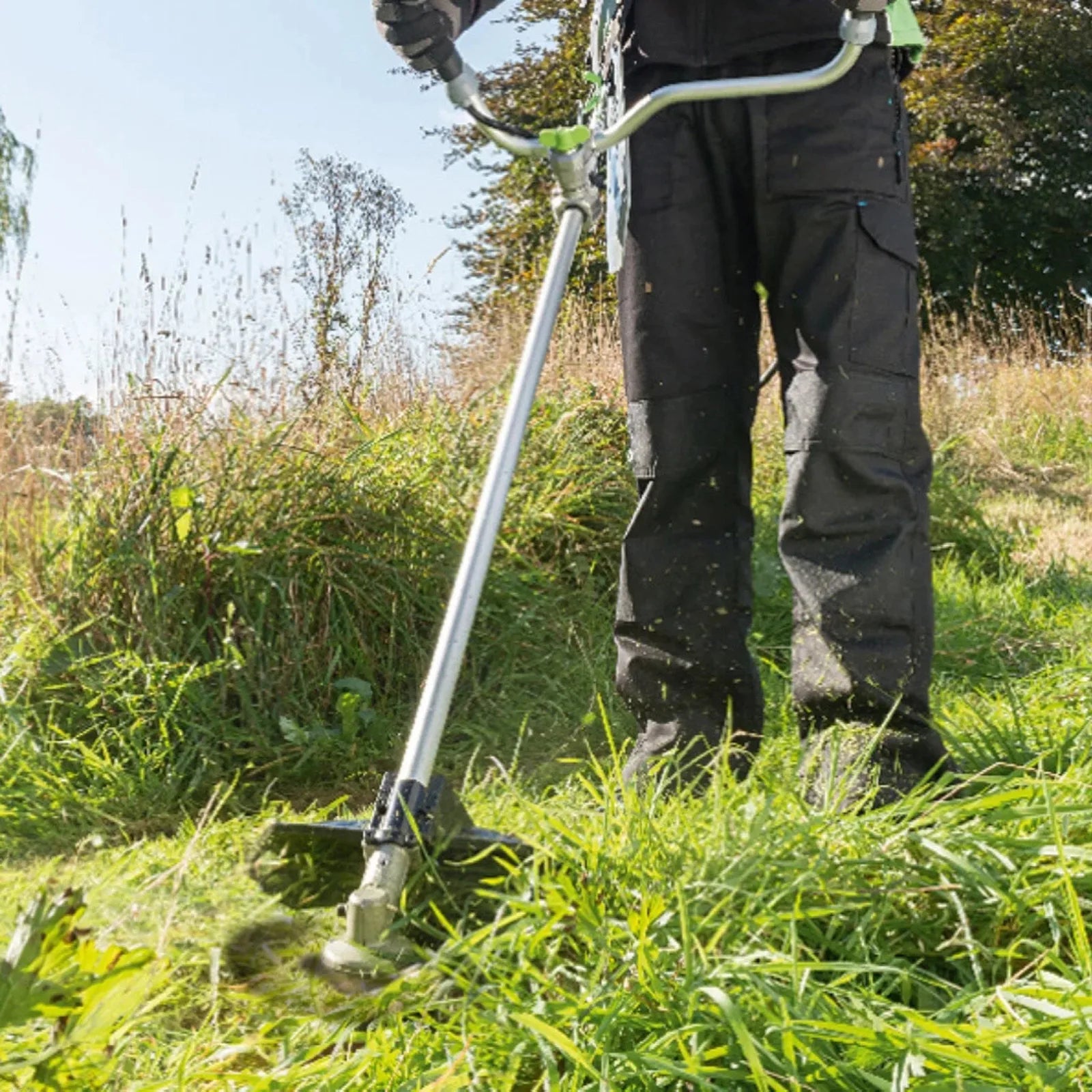 tête de débroussailleuse 20 cm pour élimination de mauvaises herbes