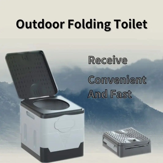 toilette pliante portable anti-odeur